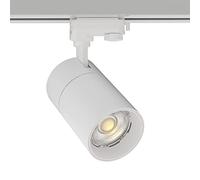 LEDBOX Foco carril Monofásico PIKE RAIL LED blanco 30W, CCT, Triac regulable, 3000-4000-6000K