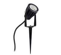 LEDBOX Foco jardín RGB+CCT, 6W, 2.4G RF, RGB + Blanco dual, regulable. Iluminación exterior Led, Balizas Led exterior