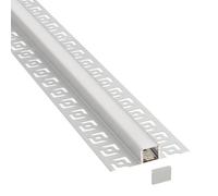 LEDBOX KIT Perfil arquitectónico aluminio LIG 1 metro. Perfiles para tiras LED, Perfiles arquitectónicos