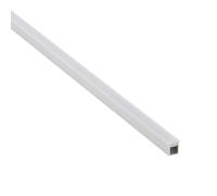LEDBOX KIT - Perfil RETO con cubierta de silicona para tiras LED, 1 metro, silver. Perfiles para tiras LED, Perfiles de superficie