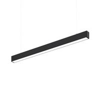 ledbox Lámpara colgante/superficie METRO, ampliable, 40W, 120cm, 3CCT, negro, 3000-4000-6000K