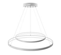 LEDBOX Luminaria colgante ELIX, 60W, blanco, Ø57+38cm, Blanco neutro. Lámparas led, Lámparas led suspendidas
