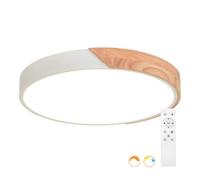 LEDBOX Plafón HALF MOON, 58W, 600mm, CCT, mando+APP, Blanco dual, regulable. Iluminación interior LED, Plafones de Led