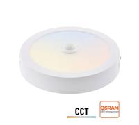LEDBOX Plafón Led, 24W-22W-20W-18W, Sensor movimiento, 4CCT, 3000-4000-6000K. Iluminación interior Led, Plafones de Led