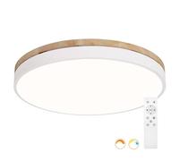 LEDBOX Plafón MOON, 49W, 500mm, CCT, mando+APP, Blanco dual, regulable. Iluminación interior LED, Plafones de Led