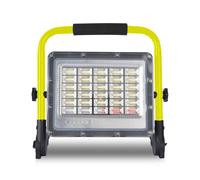 ledbox Proyector LED, 100W con batería de Litio recargable + emergencia, Blanco frío