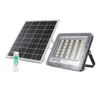 LEDBOX Proyector LED SOLAR PRO Slim 100W Litio 3,2V - 15000mAH, Blanco frío. Iluminación exterior LED, Proyectores led