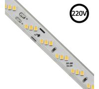LEDBOX Tira LED 220V SMD2835, 180Led/m, Triac regulable, corte 20cm, carrete 50 metros, Blanco frío, regulable. Tiras LED y Neones, Tiras Led 220V AC