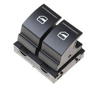 LEDFEWAG Interruptor Mando Elevalunas Botonera de Ventana del Pasajero 1K3959857 Compatible para Golf Mk5 Caddy para Passat Eos para Jetta