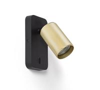 LEDKIA Aplique de Pared Aluminio Breixo Dorado
