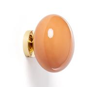 LEDKIA Aplique de Pared Cristal Kurta Naranja | CasquilloE14