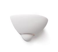 Ledkia Aplique de Pared de Cerámica Vix Blanco