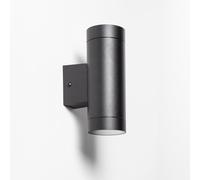 LEDKIA Aplique de Pared Exterior Aluminio Iluminación Doble Cara Oakham Neg