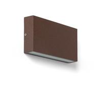 LEDKIA Aplique de Pared Exterior LED 10W Aluminio Iluminación Doble Cara CC