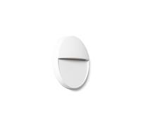 Ledkia Aplique de Pared Exterior LED 3W CCT Seleccionable Superficie Circular Jade Gris Oscuro White