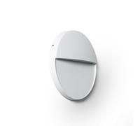 LEDKIA Aplique de Pared Exterior LED 6.5W CCT Seleccionable Aluminio Superf