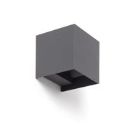 LEDKIA Aplique de Pared Exterior LED 6W Aluminio Iluminación Doble Cara Ero