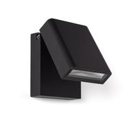 Ledkia Aplique de Pared Exterior LED 6W Aluminio Mully Negro Black