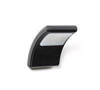 Ledkia Aplique de Pared Exterior LED 6W Iluminación Rectangular Negro Wilbert Negro Mate Matte black