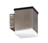 Ledkia Aplique de Pared Exterior Solar LED de Aluminio Jafaro 3000K Blanco Cálido 3000k warm white
