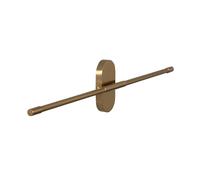 Ledkia Aplique de Pared LED 11W de Metal InterLight Dorado Golden