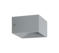Ledkia Aplique de Pared LED 6W de Aluminio Iluminación Doble Cara Lico Gris Claro 3000K Blanco Cálido 3000k warm white