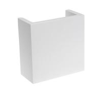 LEDKIA Aplique de Pared LED 7W Yeso Iluminación Doble Cara Esmeralda Blanco