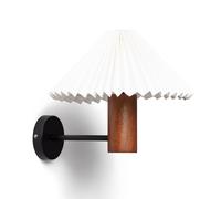 Ledkia Aplique de Pared Madera Leonessa ILUZZIA Blanco Roto Off white