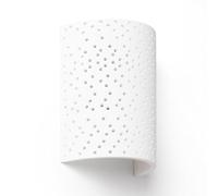 LEDKIA Aplique de Pared Yeso Hole Multi Blanco | CasquilloE14