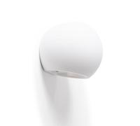 LEDKIA Aplique de Pared Yeso Klay Blanco