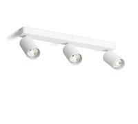 LEDKIA Aplique de Techo Aluminio Breixo 3 Focos Blanco | CasquilloGU10