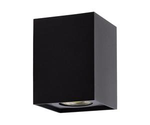LEDKIA Aplique de Techo Aluminio Jaspe Negro Negro | CasquilloGU10