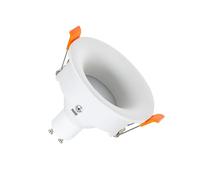 LEDKIA Aro Downlight Circular Luz Indirecta Blanco para Bombilla LED GU10 /