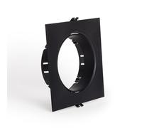 LEDKIA Aro Downlight Empotrable Cuadrado Direccionable para Bombilla LED GU