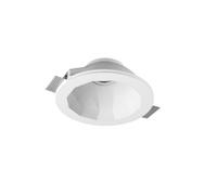 Ledkia Aro Downlight Integración Escayola/Pladur Dodeca para Bombilla LED GU10 / GU5.3 Corte Ø253 mm UGR17 Blanco White
