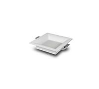 Ledkia Aro Downlight Integración Escayola/Pladur LED Cuadrado 18W Corte 333x333 mm UGR17 2700K Blanco Cálido 2700k warm white