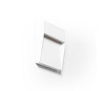 LEDKIA Baliza de Pared Exterior LED 3W CCT Seleccionable Aluminio Superfici