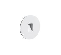 LEDKIA Baliza Exterior LED 2W Empotrable Aluminio Pared Circular Olite 2700