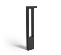 Ledkia Baliza Exterior LED 65cm 10W Aluminio Droxe Negro Negro Black