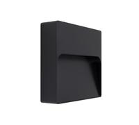 LEDKIA LIGHTING Baliza Exterior LED 6W Superficie Pared Arca 3000K Blanco Cálido