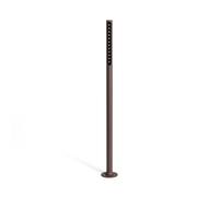 Ledkia Baliza Exterior LED 8W Superficie Pie 80cm Aidan Óxido Rust