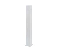 Ledkia Baliza Exterior Superficie Pie 74cm Augusta Blanca Blanco White