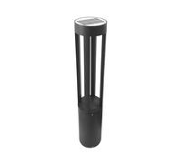 Ledkia Baliza Solar Exterior LED 1.5W Superficie Pie 80cm Siparia 3000K Blanco Cálido 3000k warm white
