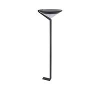 Ledkia Baliza Solar Exterior LED Superficie Pie 80cm con Detector de Movimiento Yuma Big