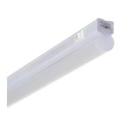 LEDKIA Barra Lineal LED 30cm 5W Batten Enlazable con Interruptor 3200K Blan