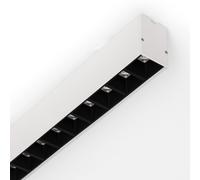 Ledkia Barra Lineal LED Colgante 40W 1200mm (UGR19) Utah 4000K Blanco Neutro 4000k neutral white