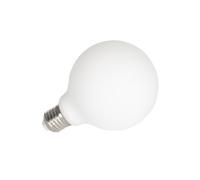 LEDKIA Bombilla Filamento LED E27 12W 1440lm G95 Cristal Opal 2700K Blanco