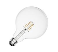 LEDKIA Bombilla Filamento LED E27 6W 720 lm G125 No Flicker 2700K Blanco Cá