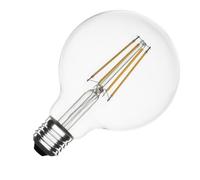 LEDKIA Bombilla Filamento LED E27 8W 1055 lm G95 No Flicker 2700K Blanco Cá