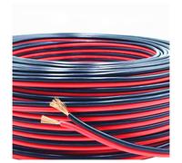 Ledkia Cable Eléctrico Plano Manguera 2x0.5mm² para Tiras LED Monocolor Negro Black
